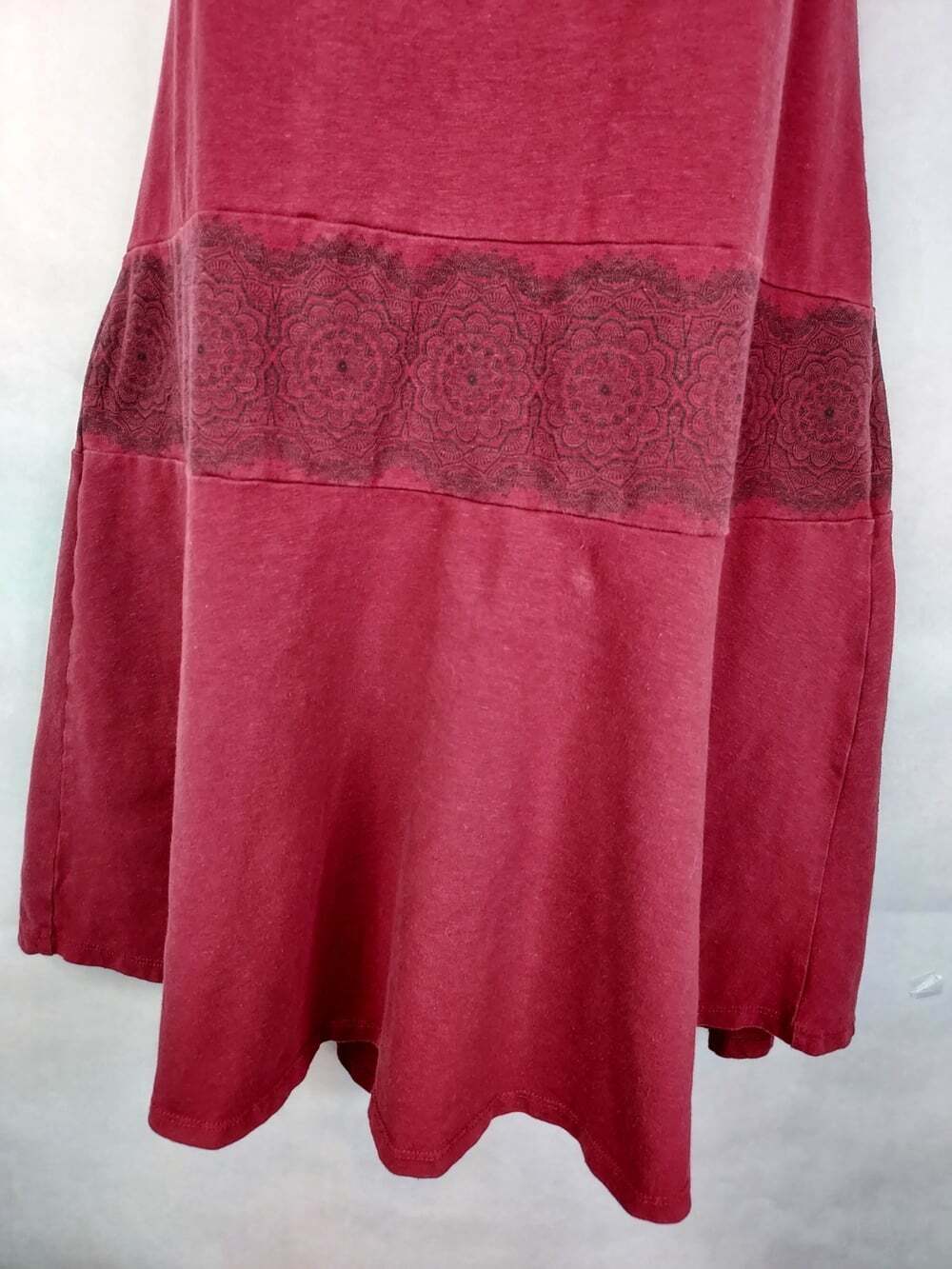 Nomads Hemp Wear Paloma Mini Dress XL Organic Cotton Mandella Y2K Festival Boho - Picture 4 of 16